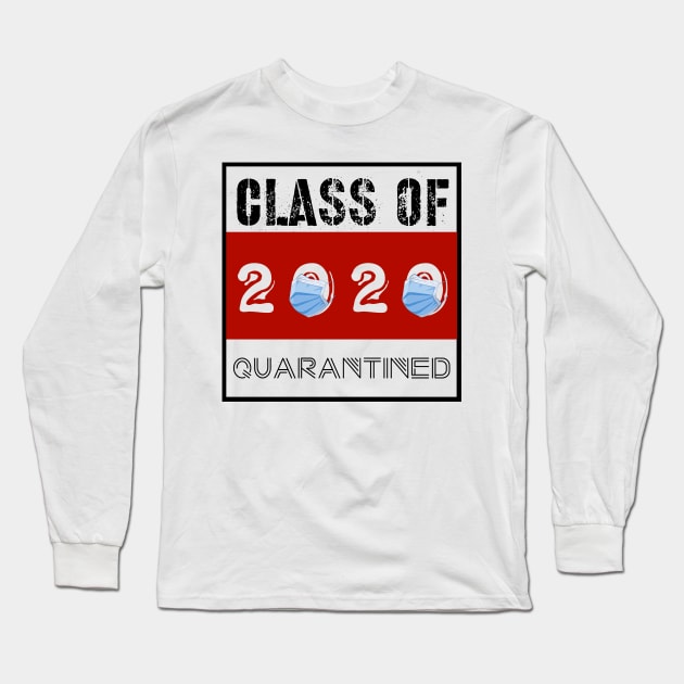 CLASS OF 2020 Quarantined Long Sleeve T-Shirt by UnderDesign